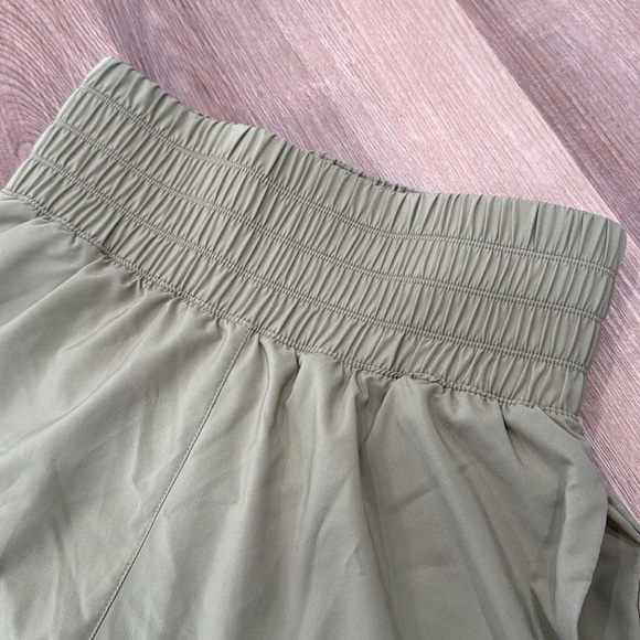 Nike One Dri-FIT Ultra High-Waisted 3" Brief-Lined Shorts in Neutral Olive Small - Picture 5 of 11